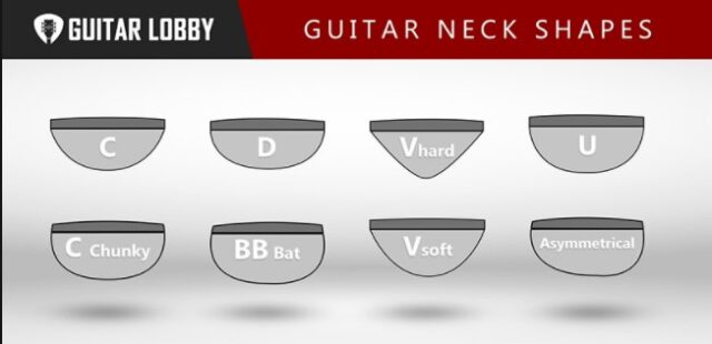 guitar neck sizes