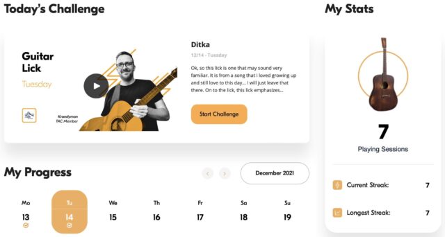 TAC issue - Daily Challenge shows progress I haven't made
