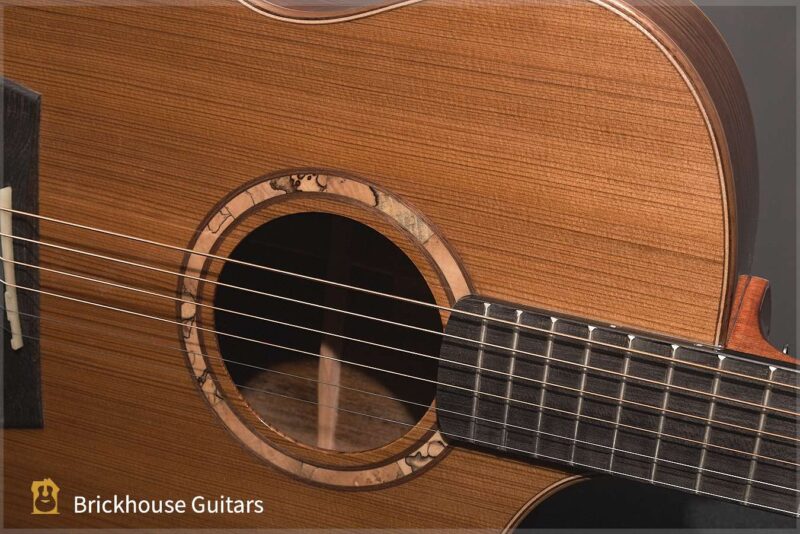 Sound hole close up