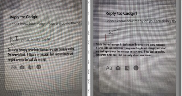 issues with the pink screen of death