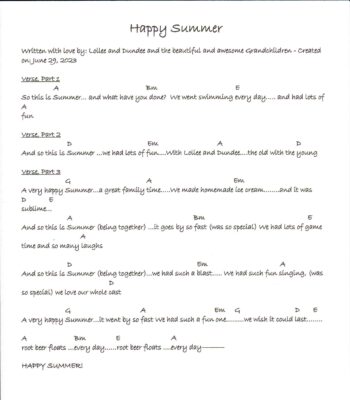 Happy Summer 6-29-2023