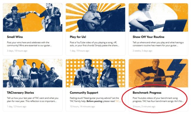 Screenshot TACforum menu